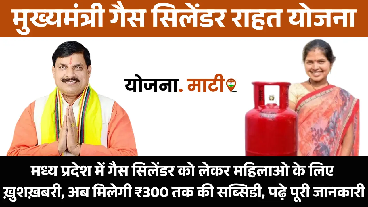 Mukhyamantri Gas cylinder Subsidy Yojana 2025